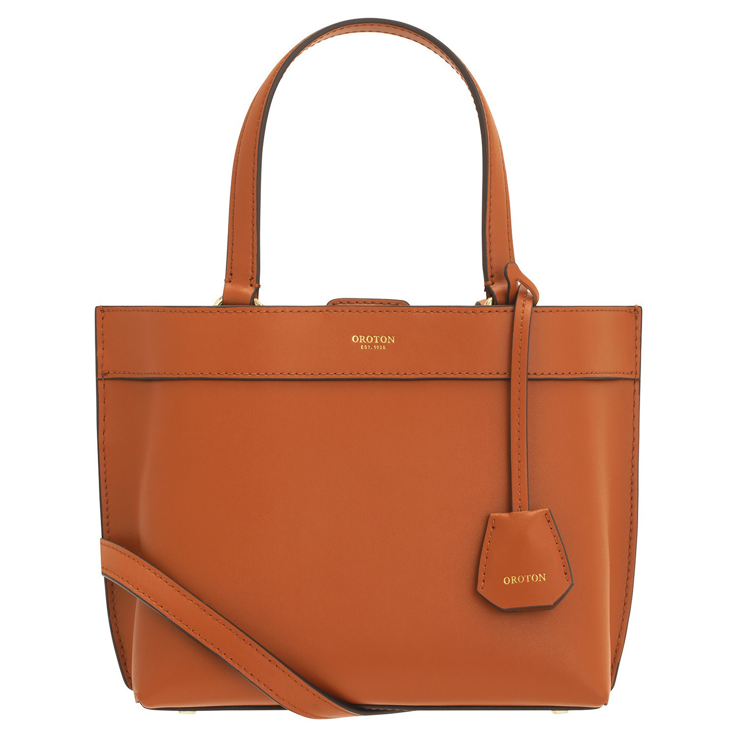 Harvey Small Tote - Cognac | Oroton | Oroton