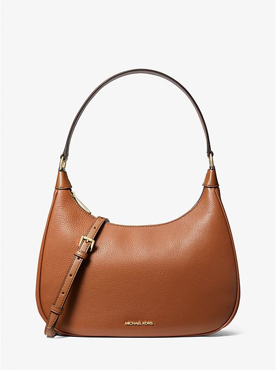 Cora Large Pebbled Leather Shoulder Bag | Michael Kors US