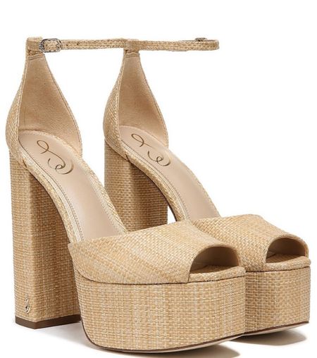 Raffia platform ankle strap sandals


#LTKtravel #LTKFind #LTKshoecrush