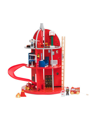3 Story Fire Station Play Set | TJ Maxx