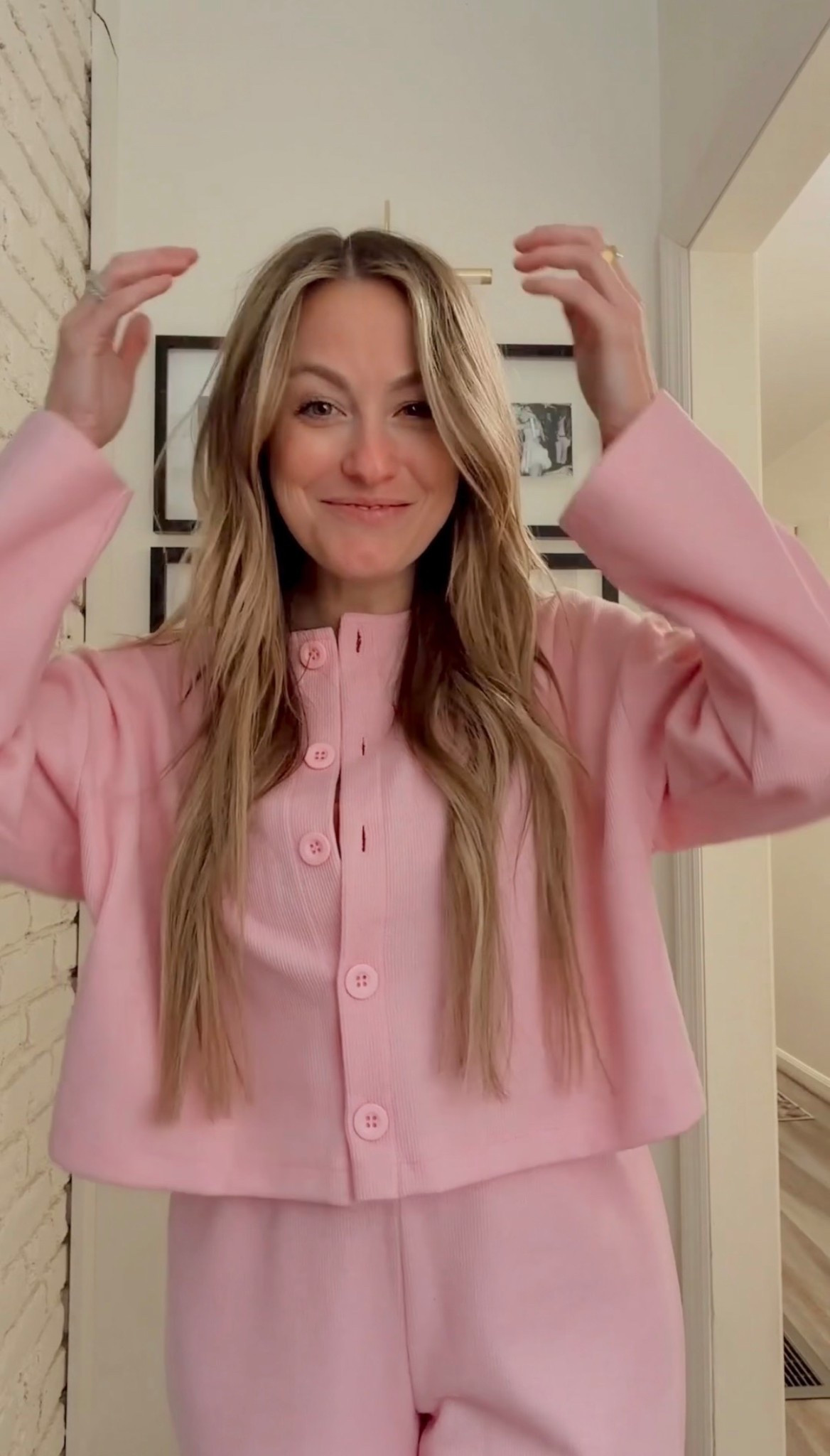 On Wednesdays we wear pink! 🍒🎀✨ wearing size small in top and bottom (petite friendly!)

#LTKmomlife #LTKPetite #LTKootd