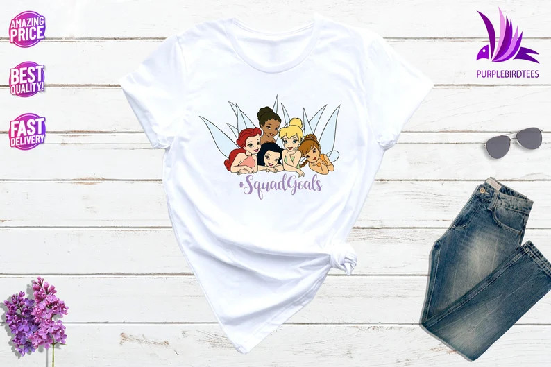 Disney Fairy Shirt, Fairies Shirt, Fairy Girl Shirt, Disney Girl Shirt, Disney Princess Shirt, Ti... | Etsy (US)