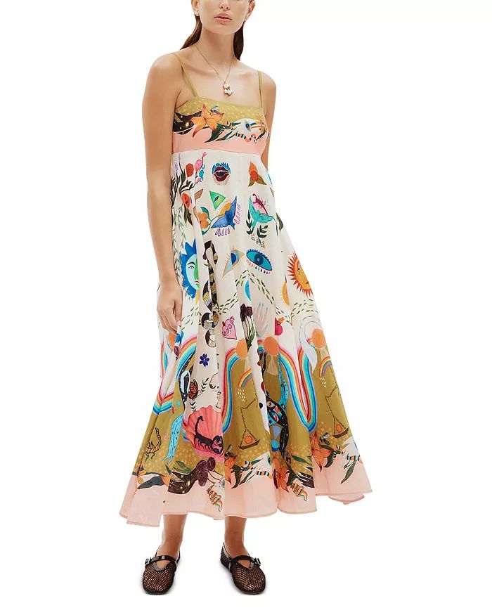 Evergreen Linen Sun Dress | Bloomingdale's (US)