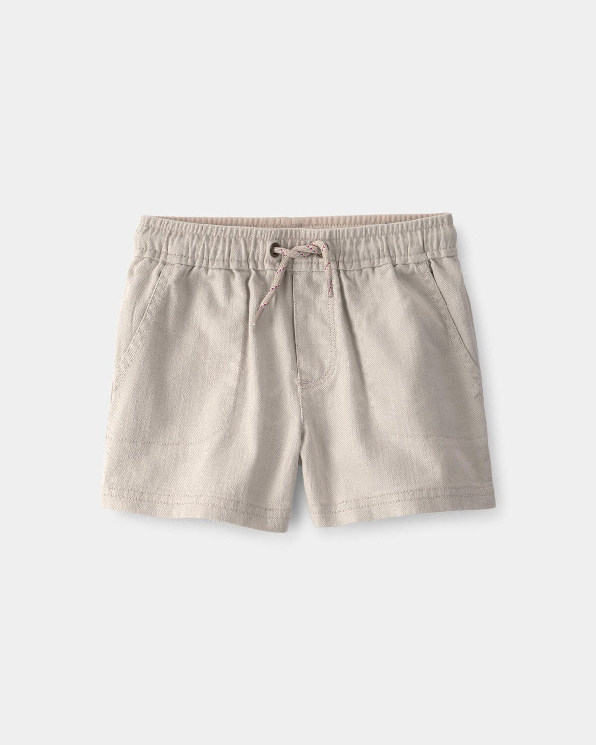 Toddler Boy Twill Shorts - Light Khaki | Carter's | Carter's Inc