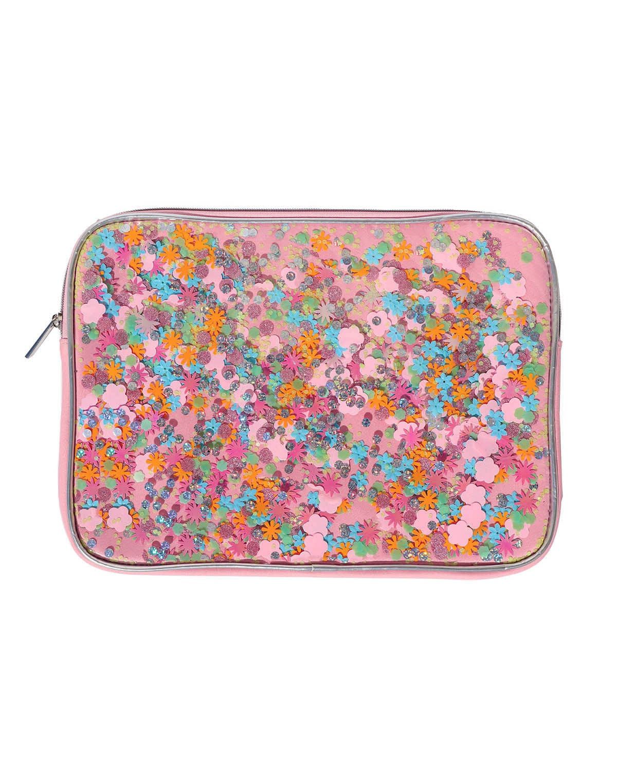 Flower Shop Confetti Laptop Sleeve and Carrying Case | Packed Party