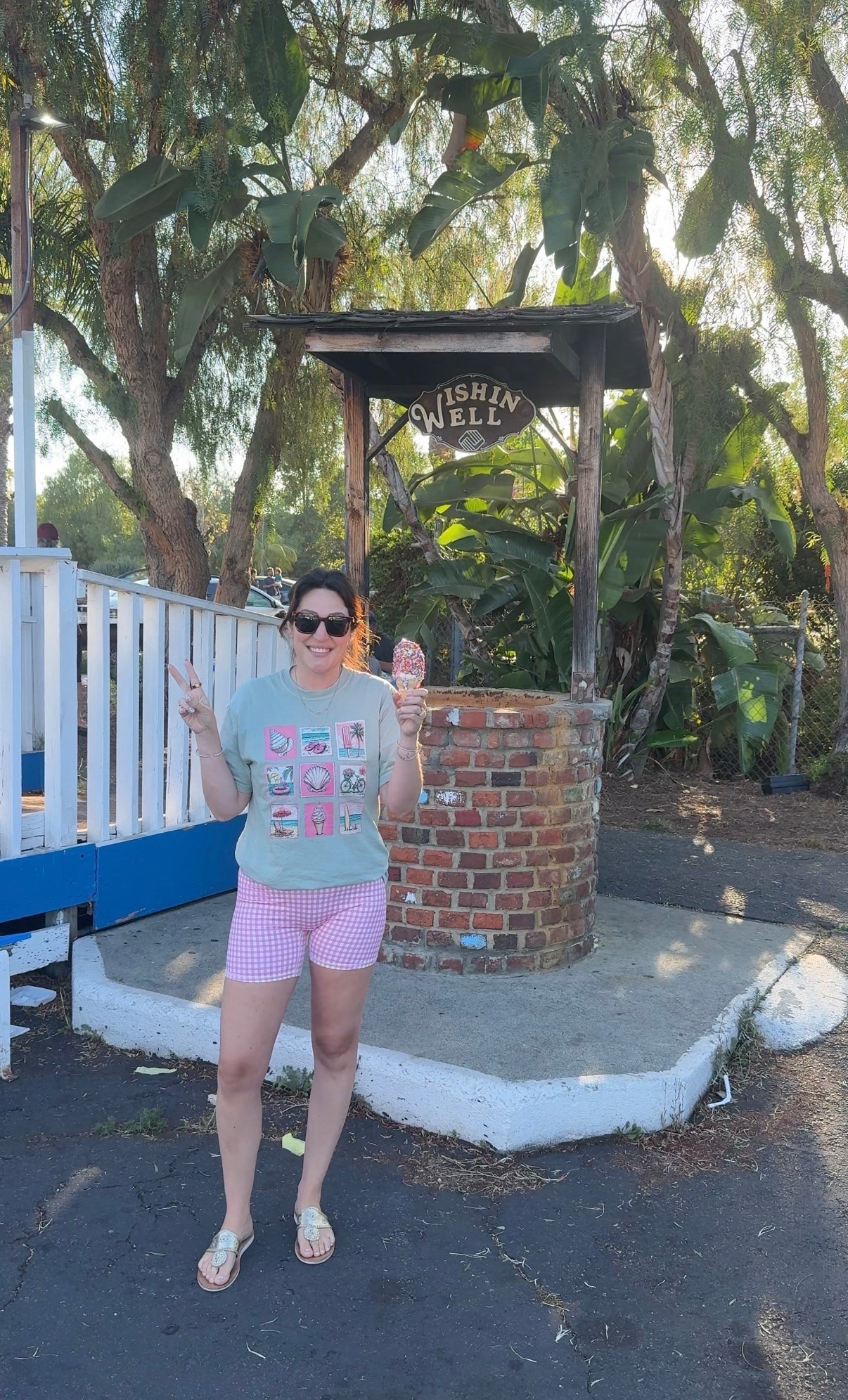 The cutest shirt for summer! Paired it with the gingham biker shorts that are part of a set (which is so cute on its own too!)

#LTKmomlife #LTKootd #LTKActive