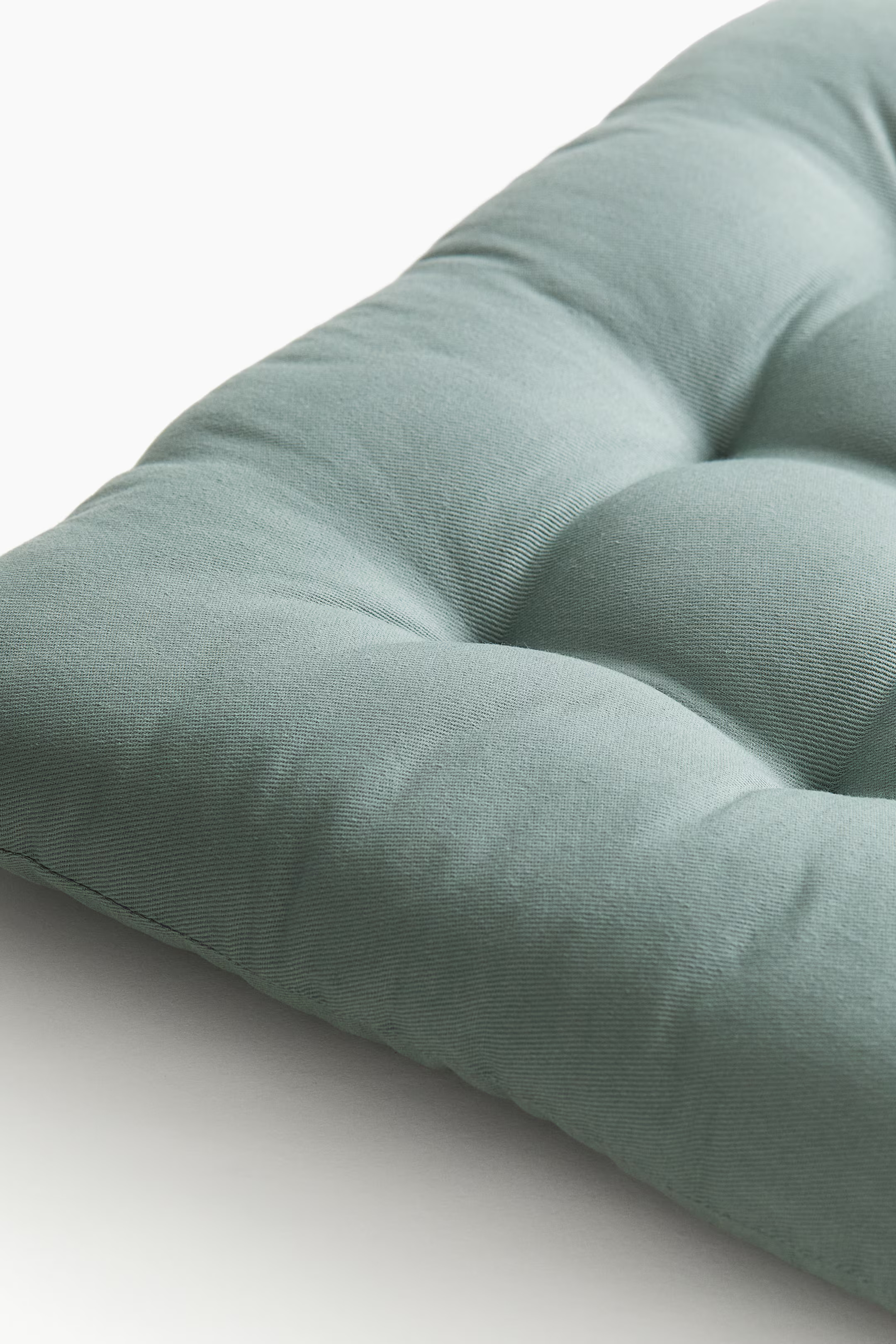 2-pack Cotton Seat Cushions - Dusty turquoise - Home All | H&M US | H&M (US + CA)