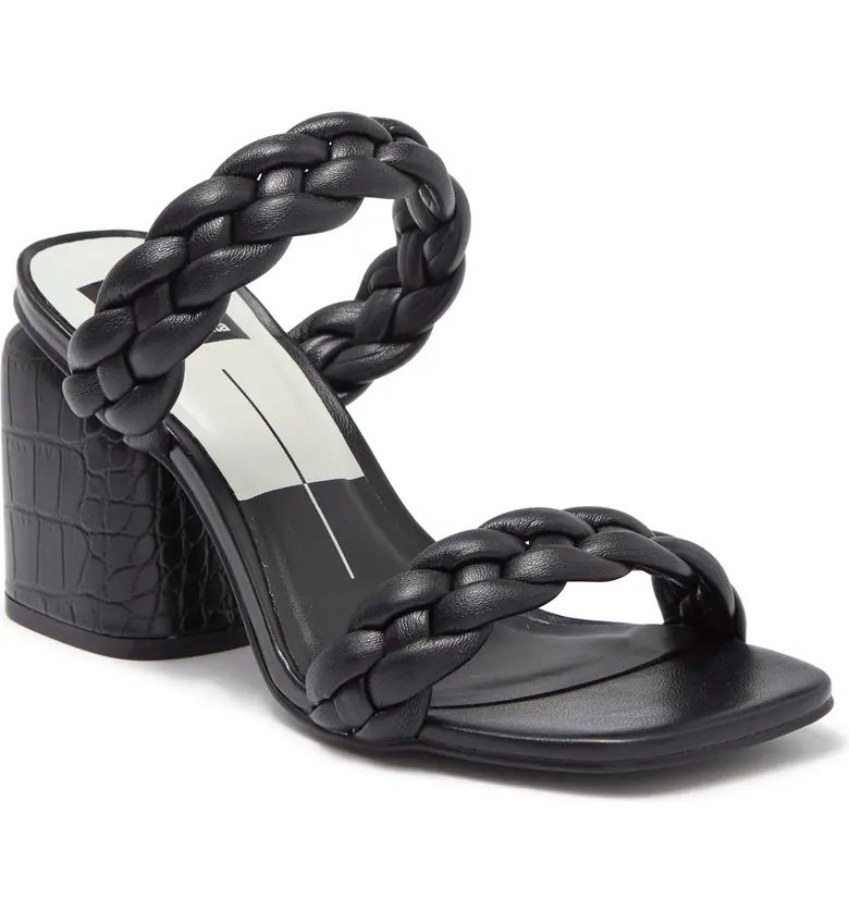 DV Footwear Nancie Braided Strap Block Heel Sandal | Nordstrom Rack