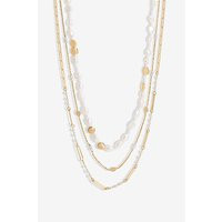 Inicio Pearl Chain Necklace - Gift Pouch | Simply Be (UK)