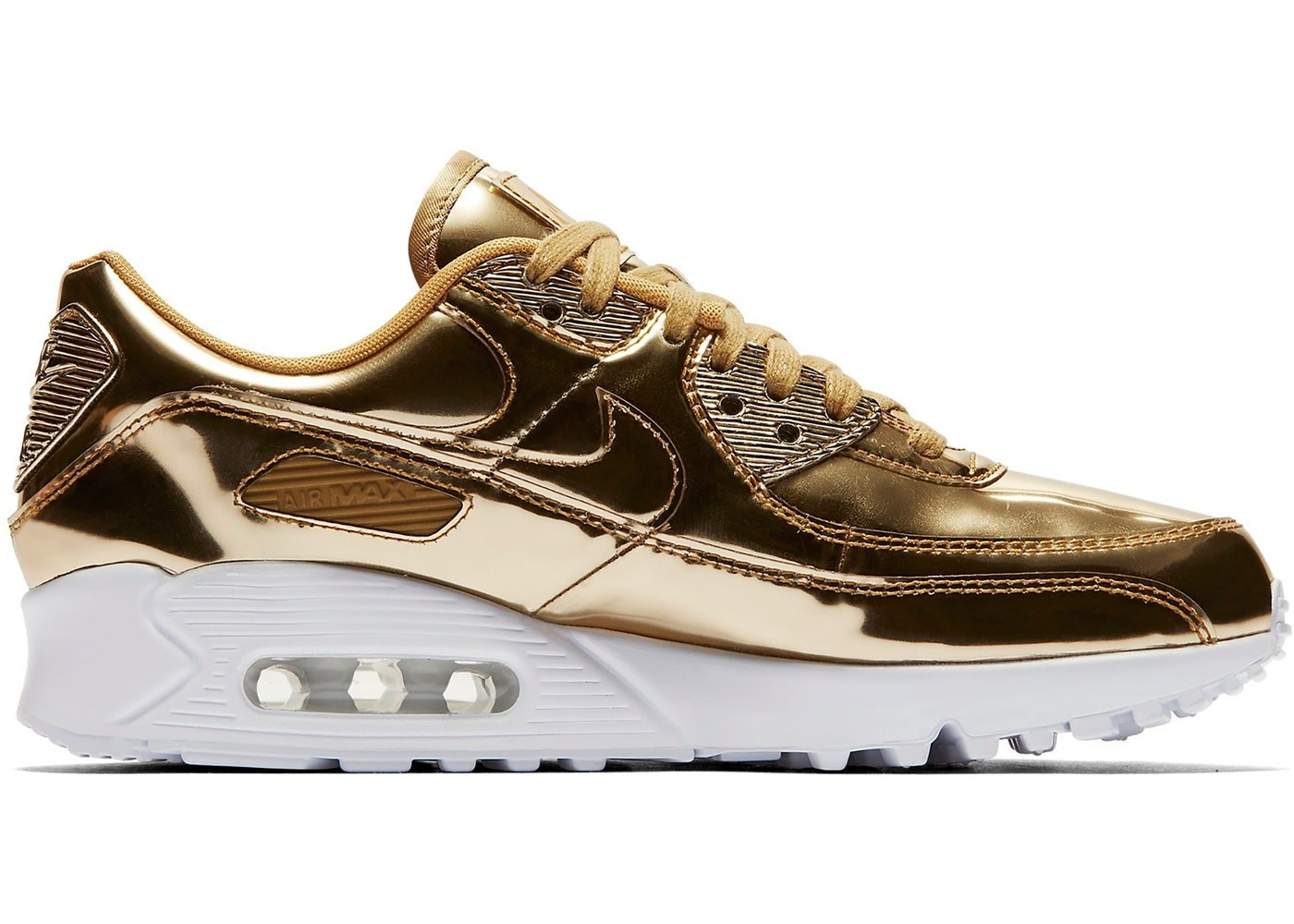 Nike Air Max 90 Metallic Gold 2020 (W) | StockX