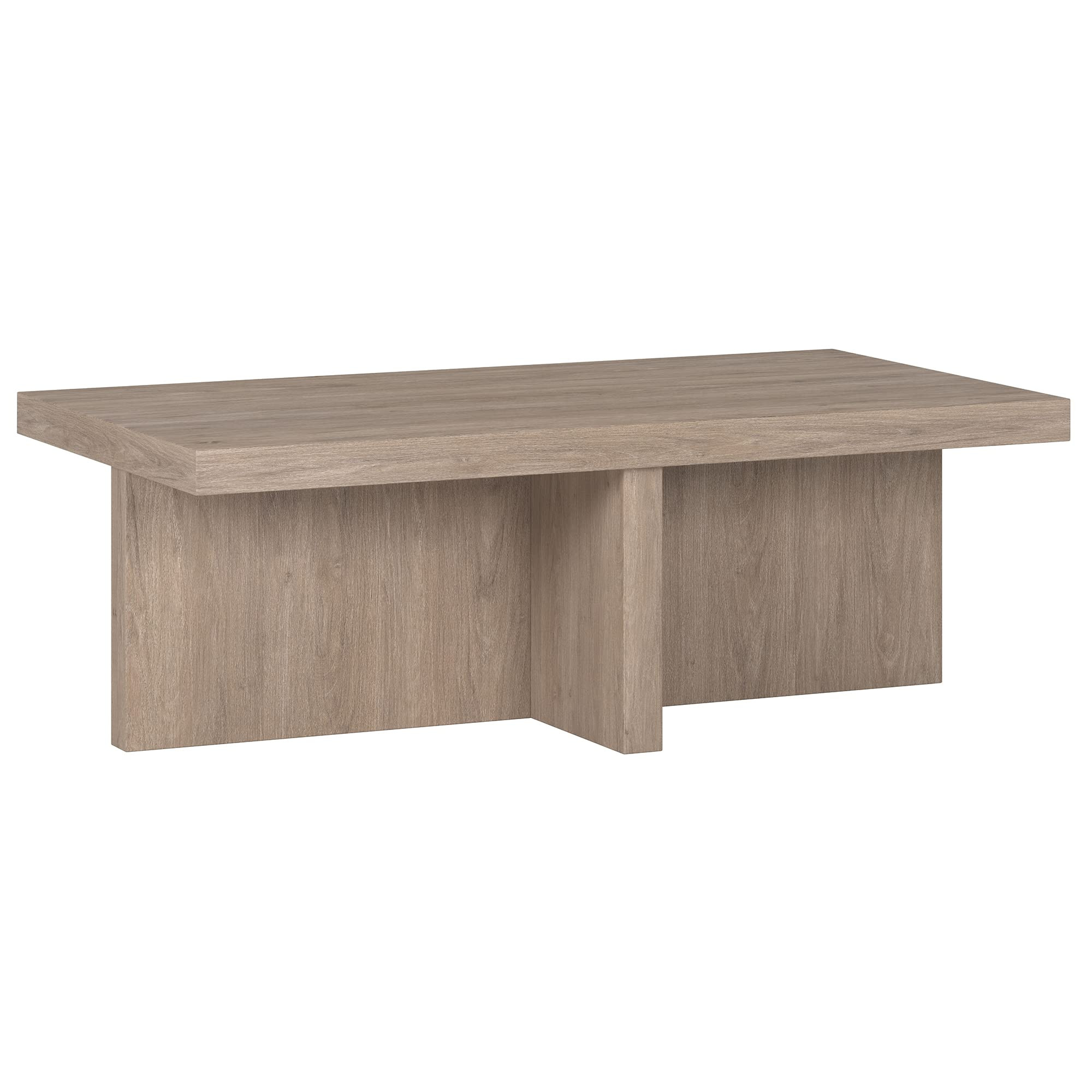 Henn&Hart Elna Coffee Table, 44" Wide,Grey | Amazon (US)