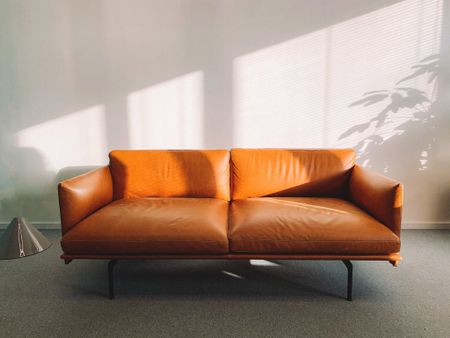 An iconic brown leather couch warms up any room  

#LTKstyletip #LTKSeasonal #LTKhome