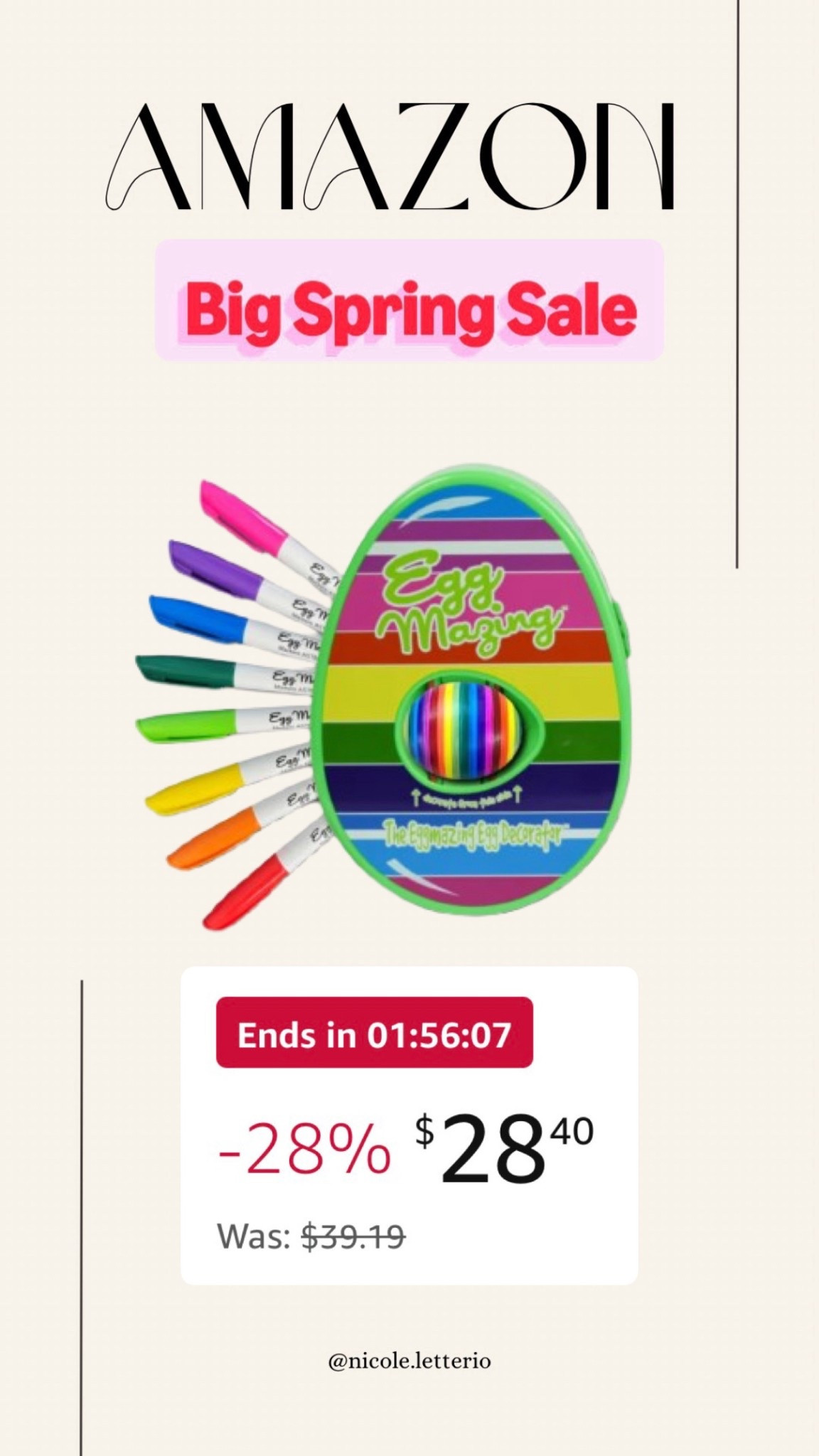 PRICE DROP. Egg decorating kit on bigger sale! 

#LTKsale #LTKfamily #LTKkids