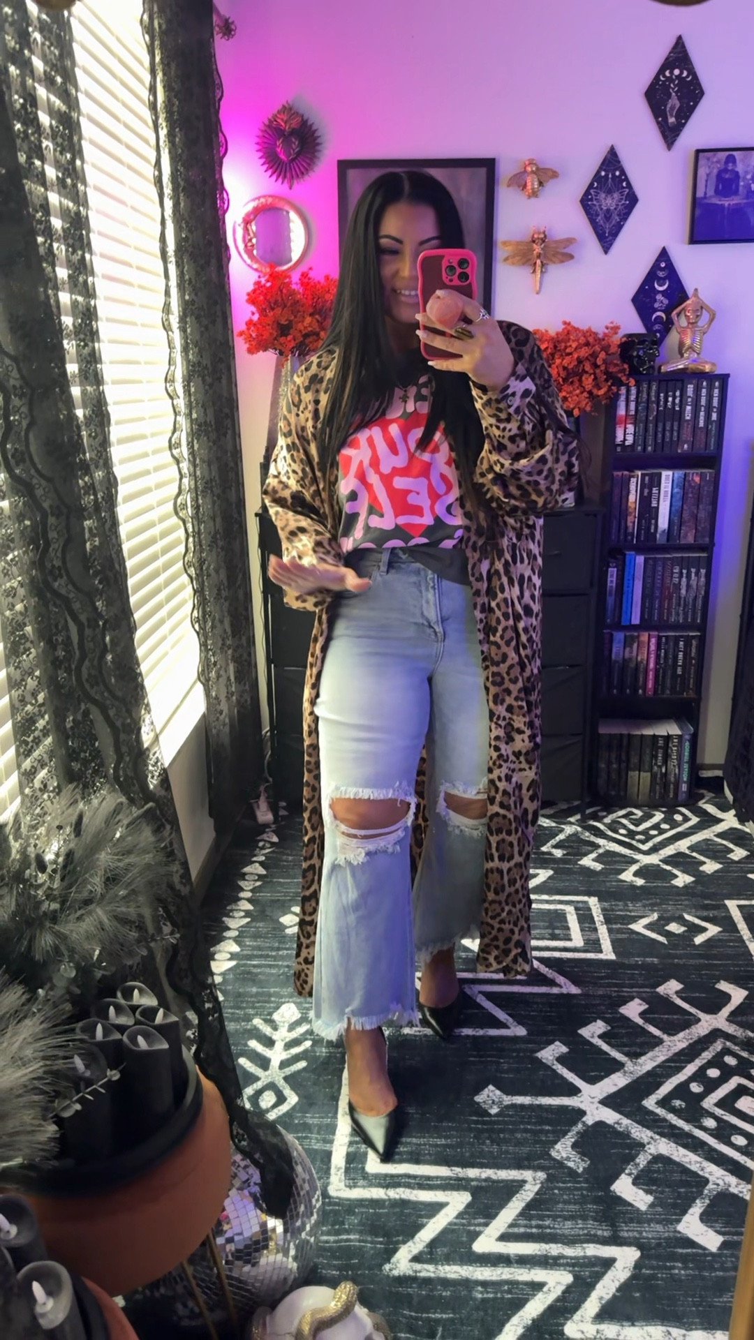 Size down one. Example: you are an American Eagle 14 do a 13. I’m 5’6 for height refrence. 

#LTKOver40 #LTKMidsize