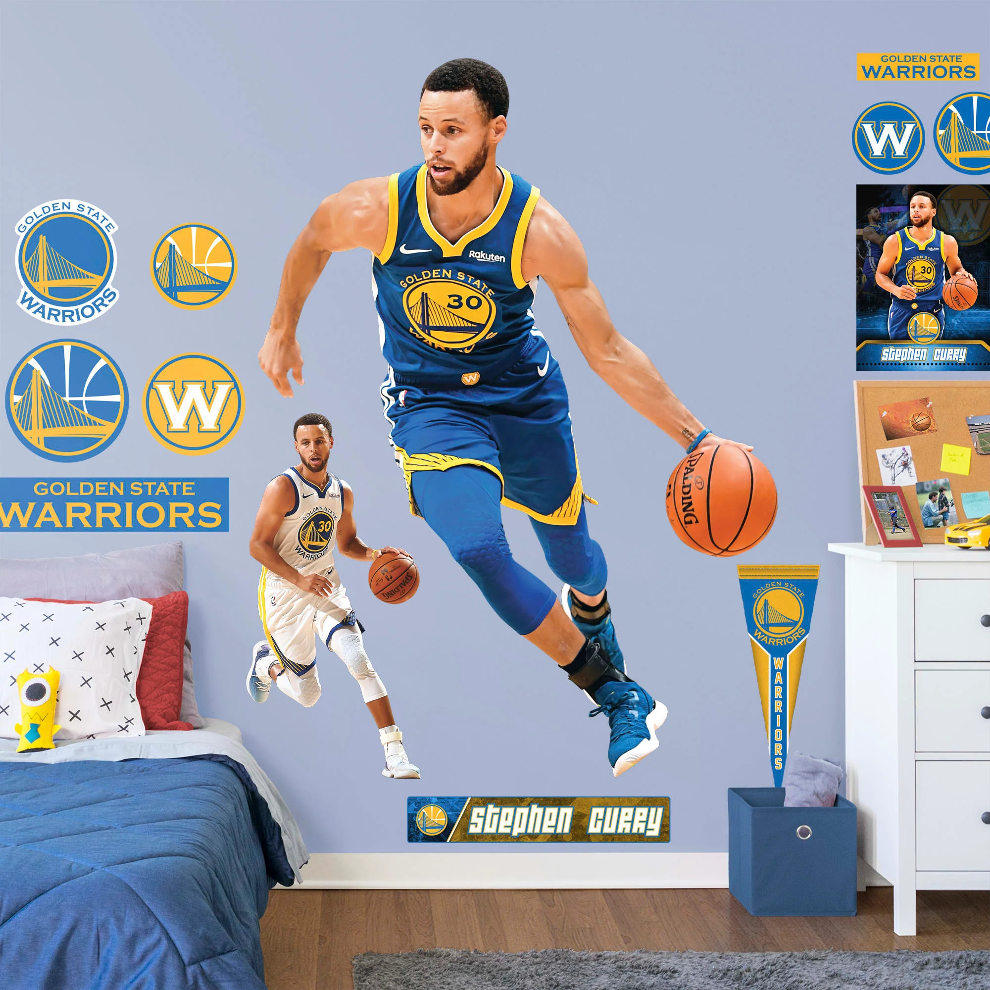 Stephen Curry - RealBig Collection - Official NBA - Golden State Warri | Fathead