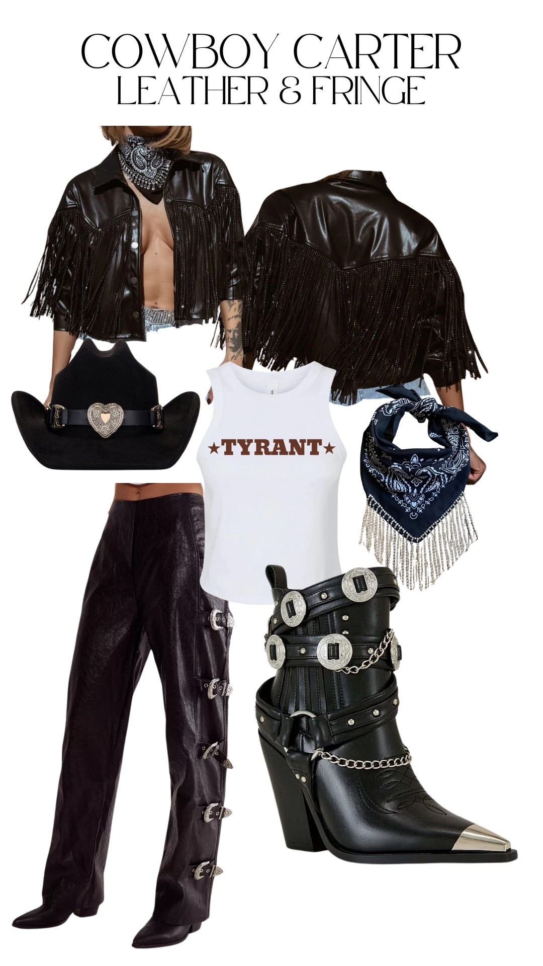 Leather & Fringe Outfit Inspiration for Cowboy Carter Concert 

#LTKSeasonal #LTKStyleTip