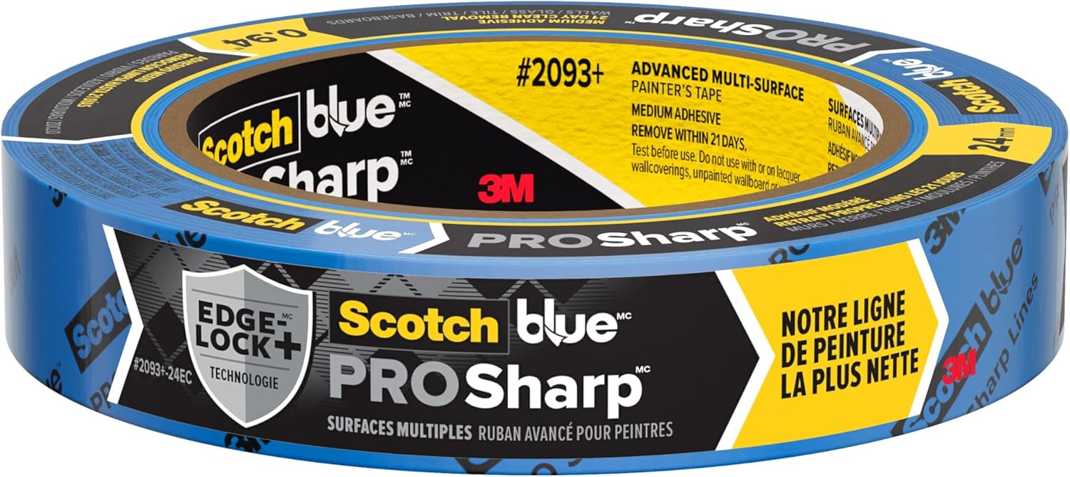 ScotchBlue PROSharp Painter's Tape 1 Inch Wide, 1 Roll | Amazon (US)