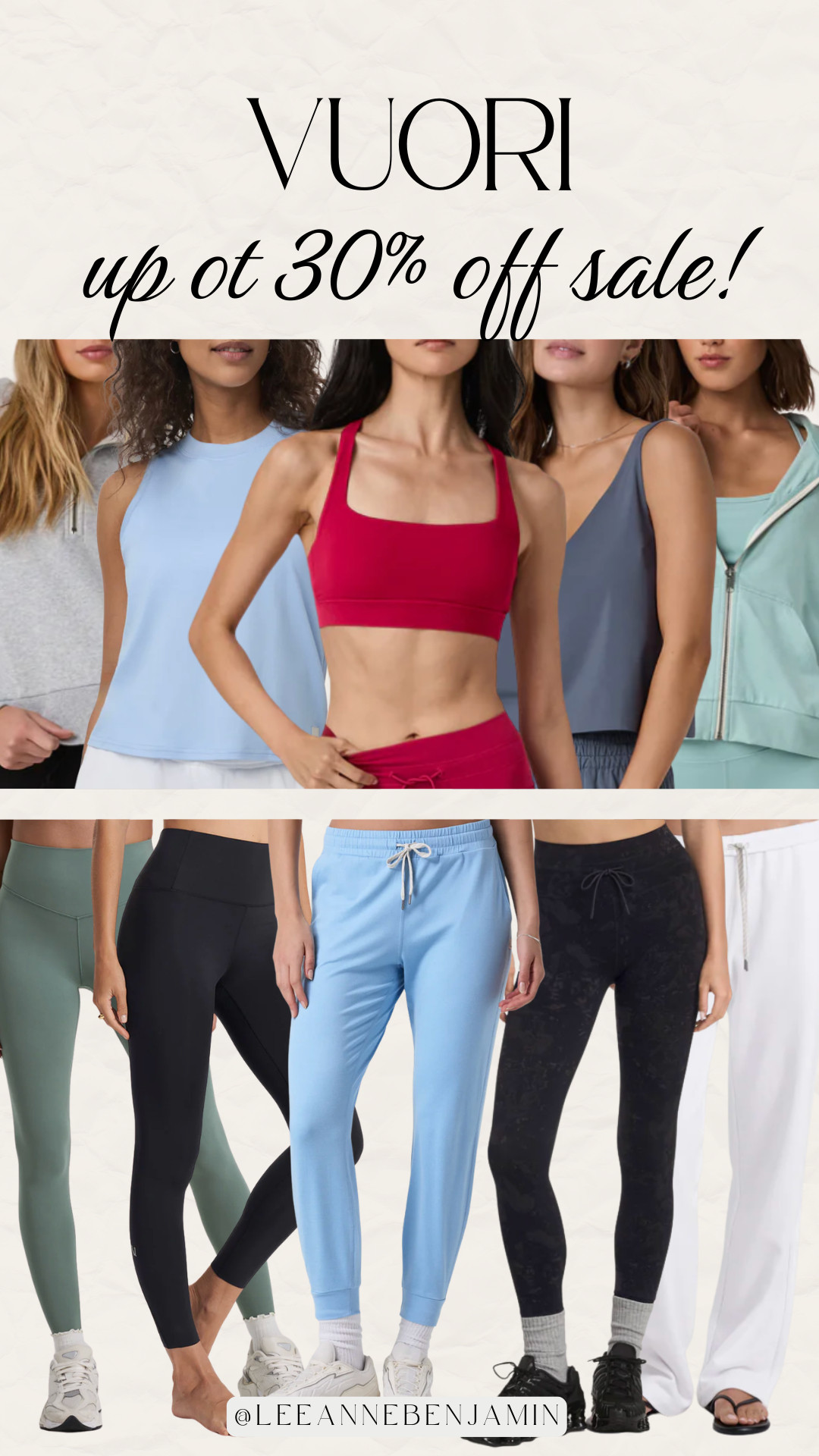 up to 30% off sale at Vuori! Sizes go quick so don't wait on this one! 

 #LTKfitnessgoals #LTKActive #LTKSaleAlert