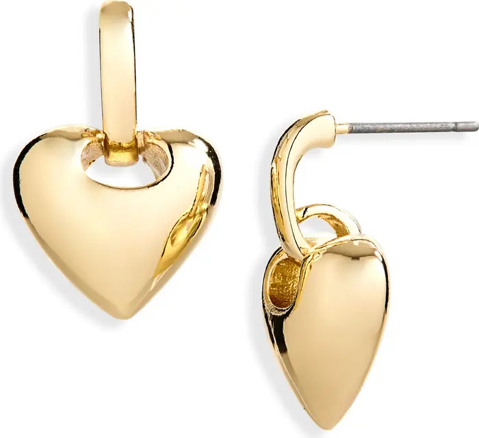NORDSTROM RACK Polished Heart Drop Earrings | Nordstromrack | Nordstrom Rack