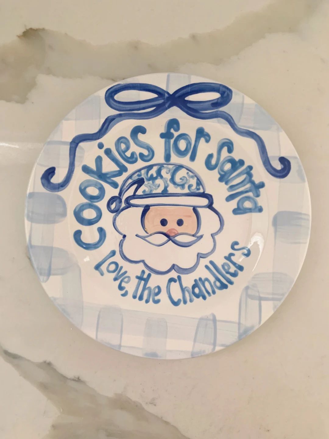 Cookies for Santa / Blue and White / Chinoiserie / - Etsy | Etsy (US)