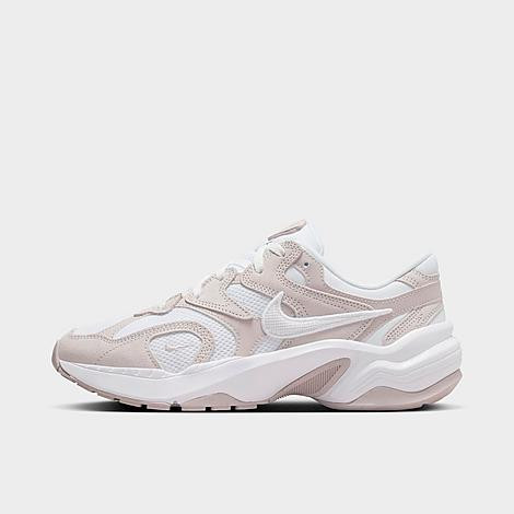 Nike Women's AL8 Running Shoes (RUNINSPO) in Grey/Platinum Violet Size 8.5 Leather/Suede | Finish Line (US)