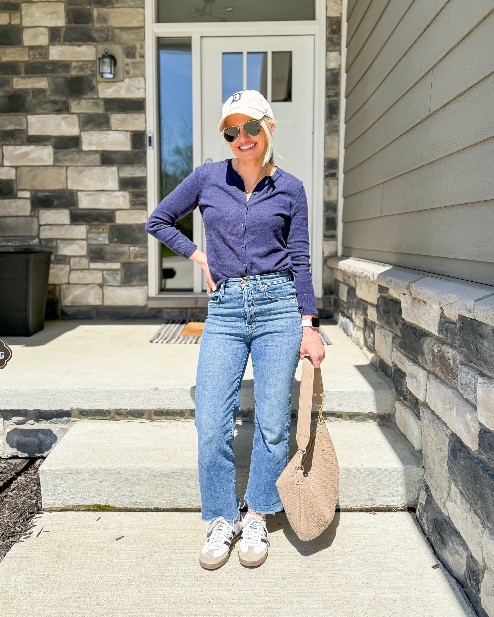 What I wore this week! 
Cardigan- small
Jeans- thrifted, will link similar 

#LTKPetite #LTKootd #LTKOver40