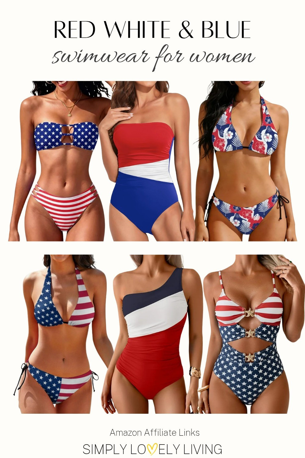 Red White and blue swimwear for women. Red white and blue American flag bikini. Red white and blue floral bikini. Red White and blue one piece. Perfect for Memorial Day weekend and 4th of July pool day! Summer beach vibes. #redwhiteandblue

#LTKSwim #LTKSeasonal #LTKTravel