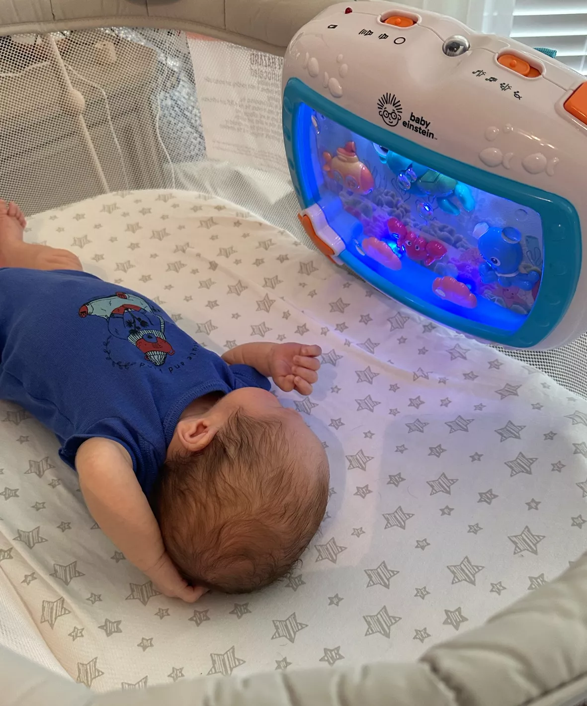 Baby Einstein Musical Crib Toy with Remote Everything