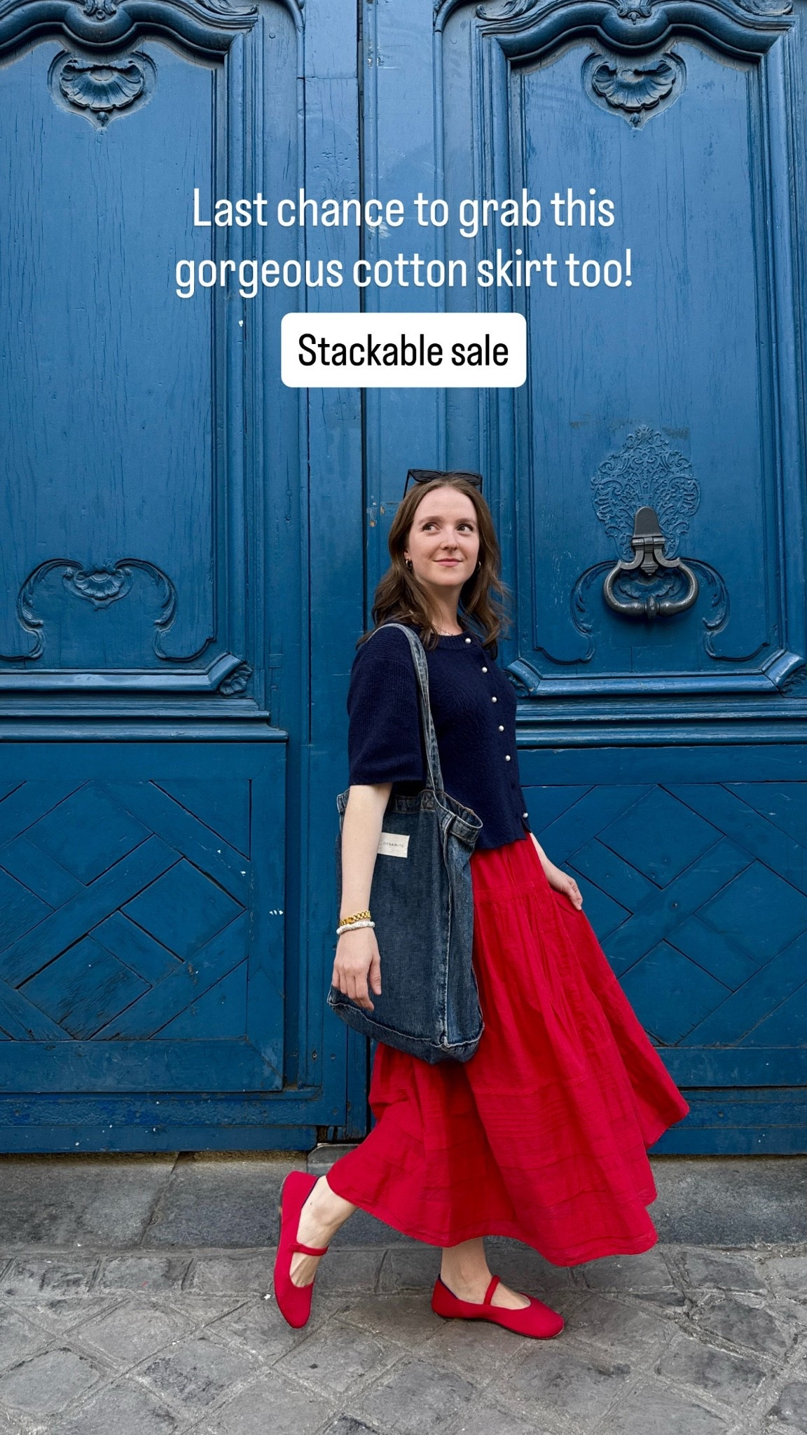 Abercrombie stackable sale!
Lined cotton skirt 40% off 
Wearing xs petite

#LTKootd #LTKxAbercrombie