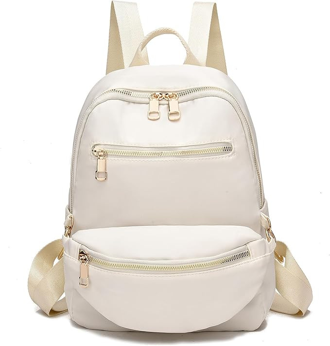 I IHAYNER Nylon Backpack Purse for Women 2pcs Small Casual Daypack Fashion Multipurpose Mini Back... | Amazon (US)