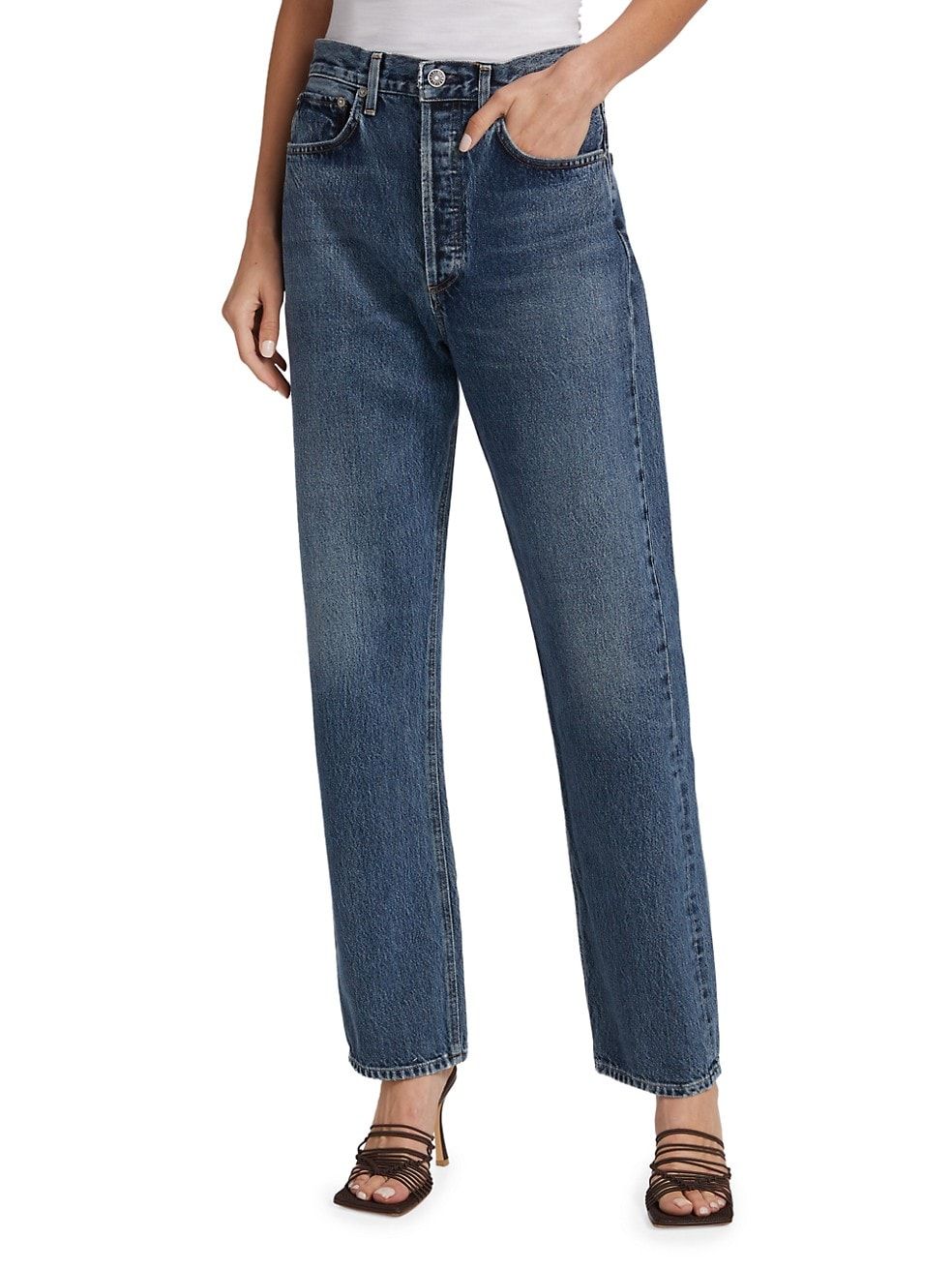 90s Pinch-Waist Jeans | Saks Fifth Avenue