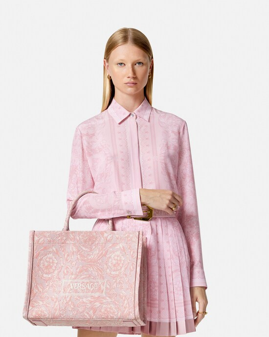 Barocco Athena Tote Bag | Versace (US)