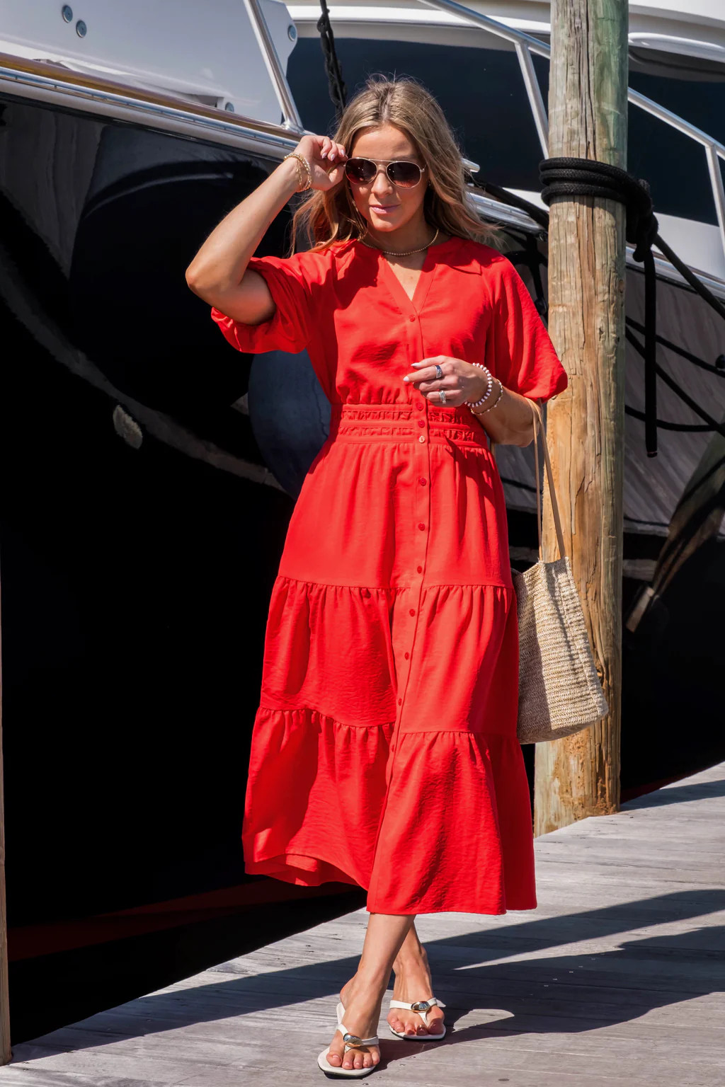 The East Coast Midi Dress | Shop Living in Yellow