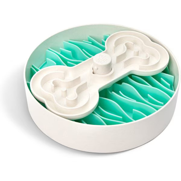 PuzzleFeeder Slow Feeder Puzzle Dog Toy, Large, Green | Chewy