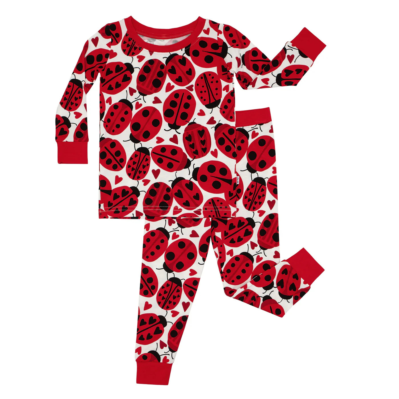Love Bug Two-Piece Short Sleeve Pajama Set | Little Sleepies