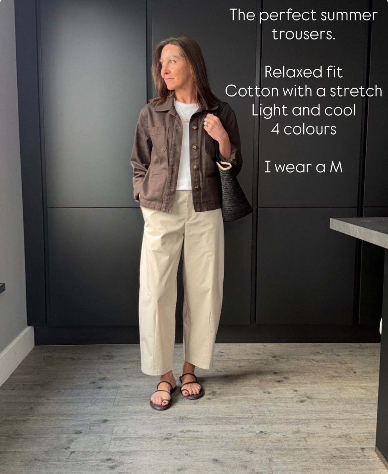 The perfect summer trousers. Great length, cool and light fabric, wearable and versatile. I wear a m

#LTKspring #LTKsummer #LTKstyletip