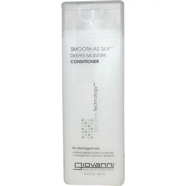 Giovanni Smooth As Silk Deeper Moisture Conditioner, Soothing, for Dry, Damaged Hair, Sulfate Fre... | Walmart (US)