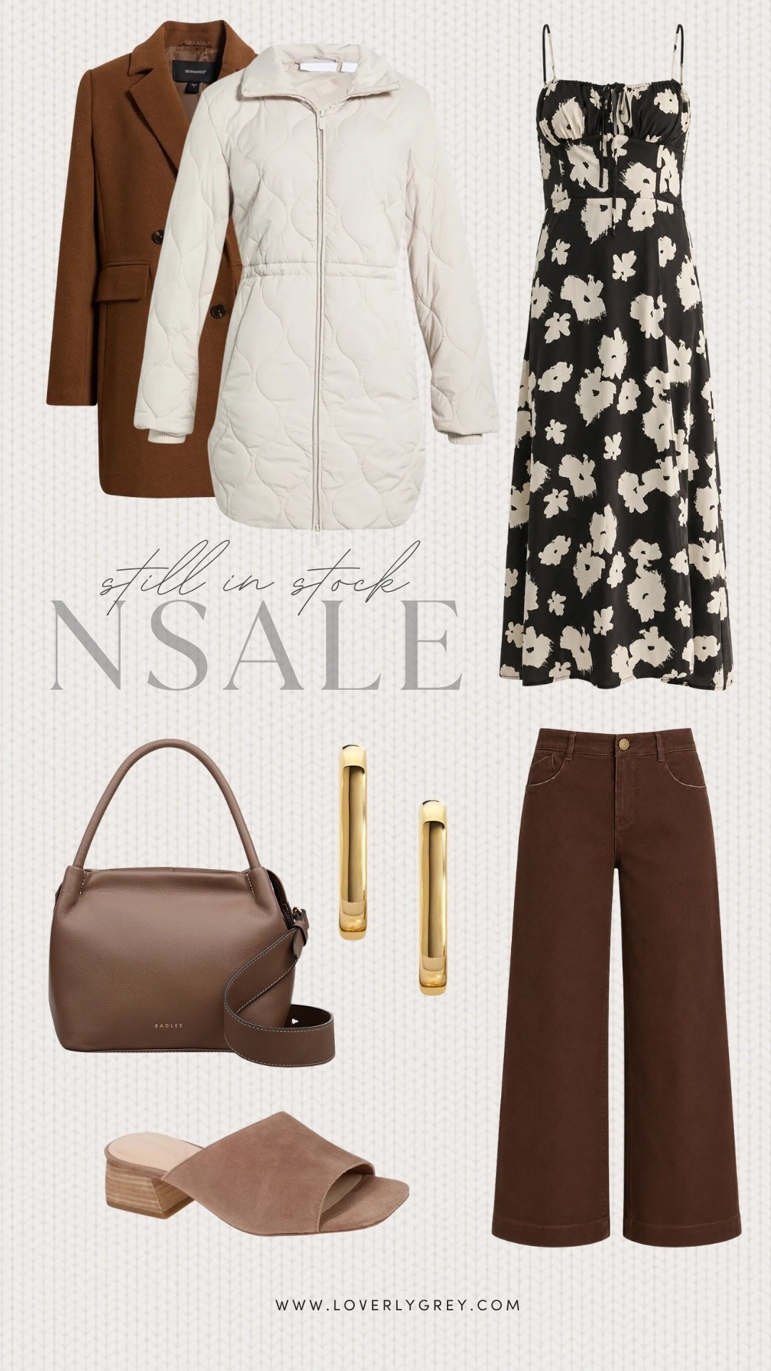Refresh your fall wardrobe with these Nordstrom Anniversary Sale finds, including a wool coat, quilted jacket, floral midi dress, brown wide-leg jeans, suede sandals, and everyday accessories. These best-selling styles are still in stock for a limited time.

#LTKSeasonal #LTKSaleAlert