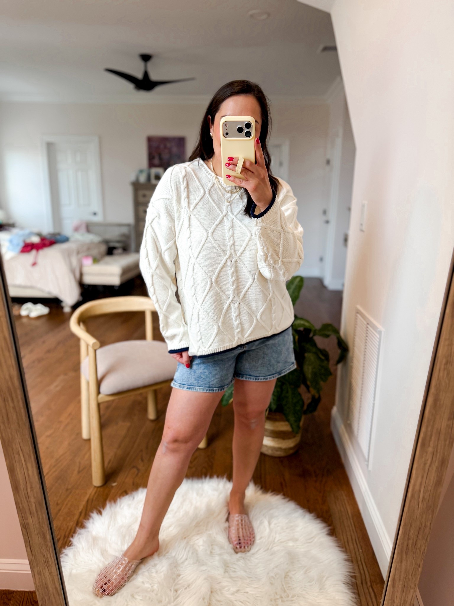 Target Sunday try on
Sweater: medium
Shorts: size 8

#LTKmomlife #LTKPetite #LTKSaleAlert