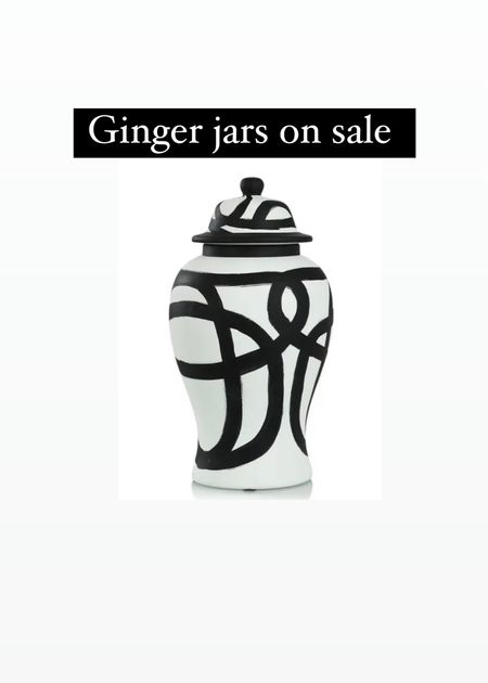 Ginger jars on sale 

Ginger jars | ceramic jars | vases 

#LTKFind #LTKsalealert #LTKhome