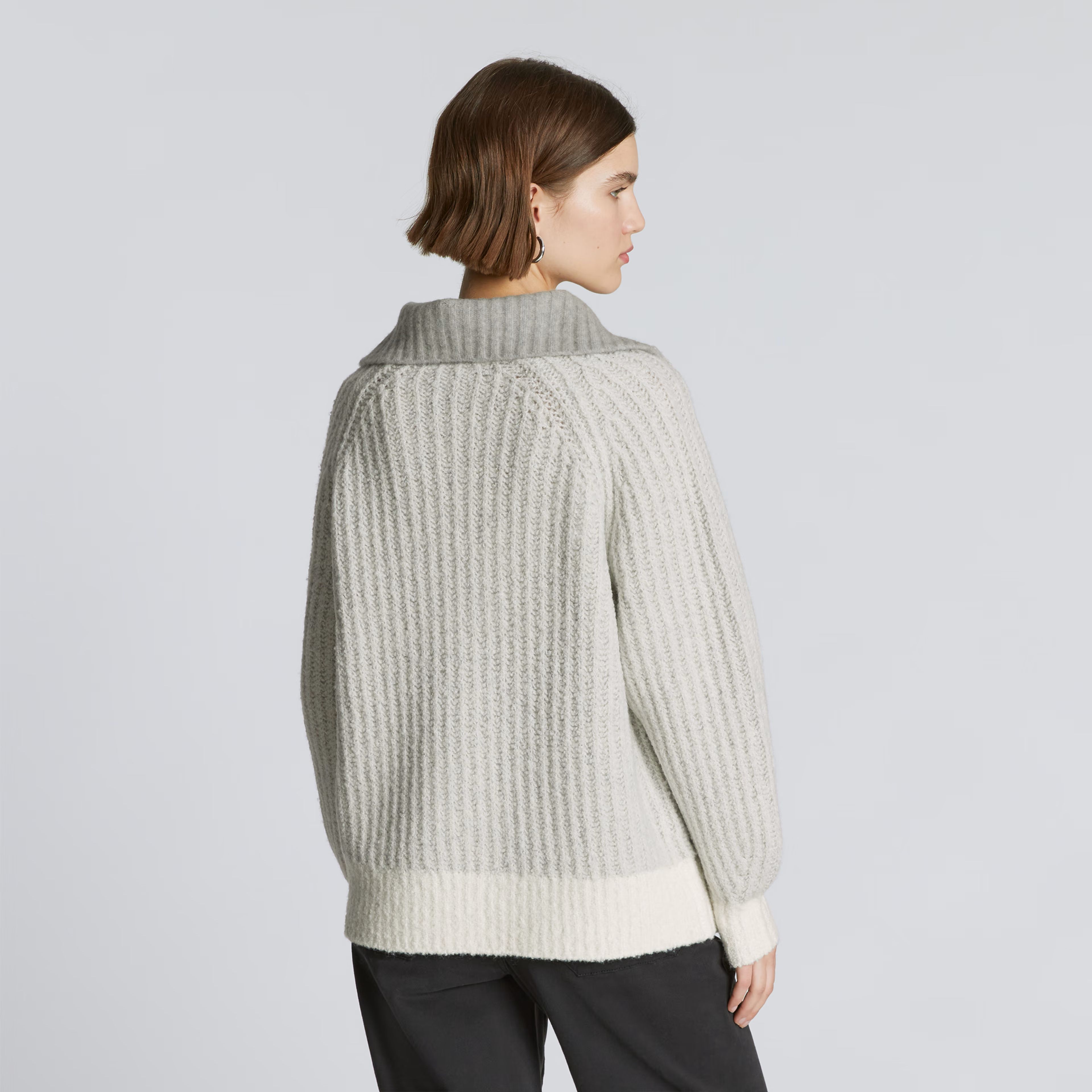 The Luxe Teddy Oversized Half Zip Sweater | Everlane