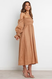 Gabriella Dress - Tan | Petal & Pup (US)