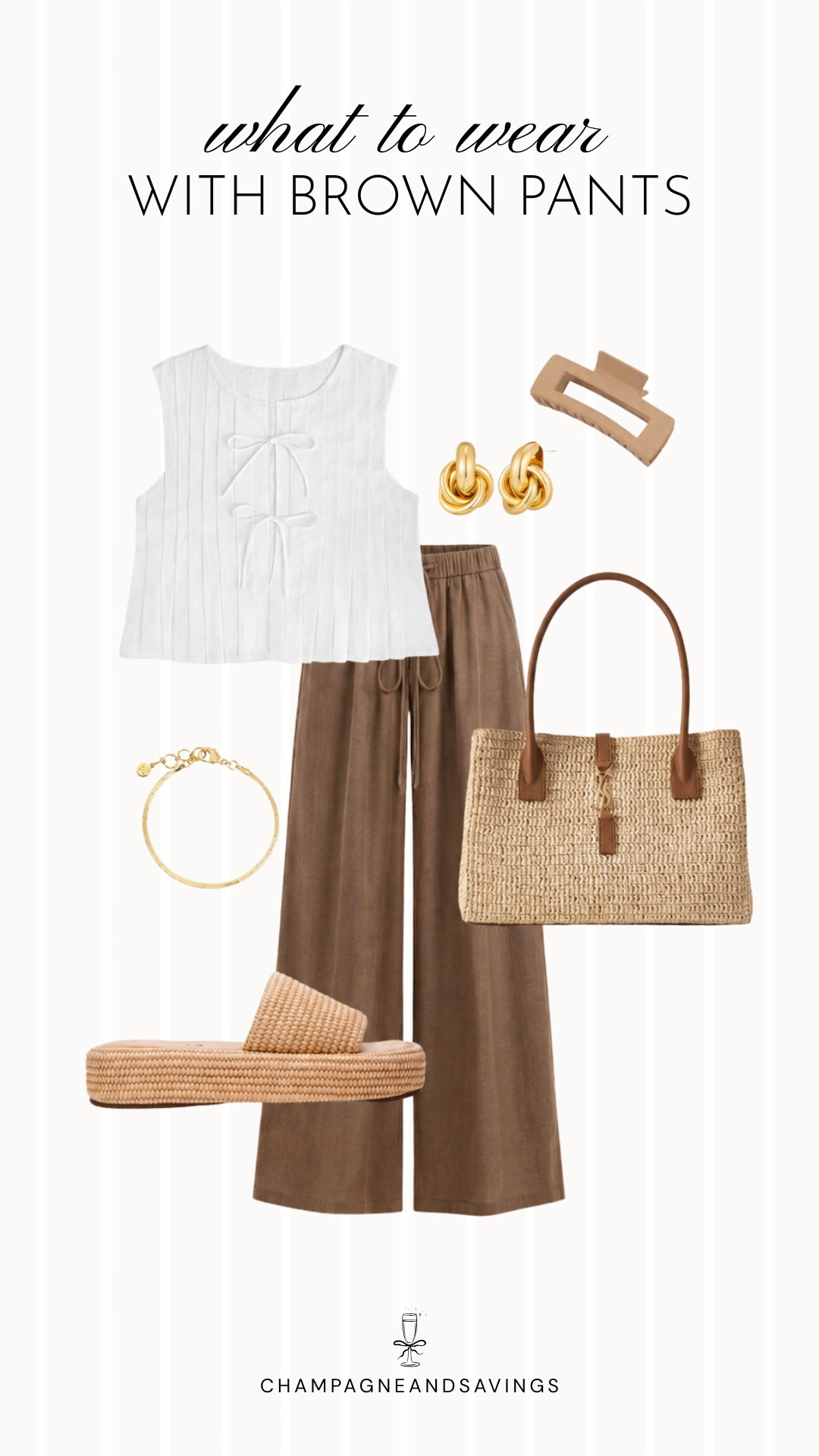 Brown pants outfit

#LTKootd