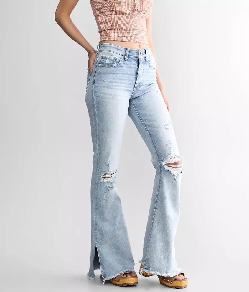 Billie Split Flare Stretch Jean | Buckle