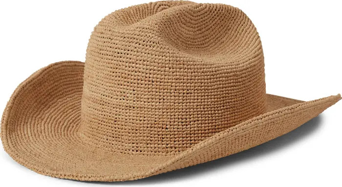 Odessa Packable Straw Cowboy Hat | Nordstrom