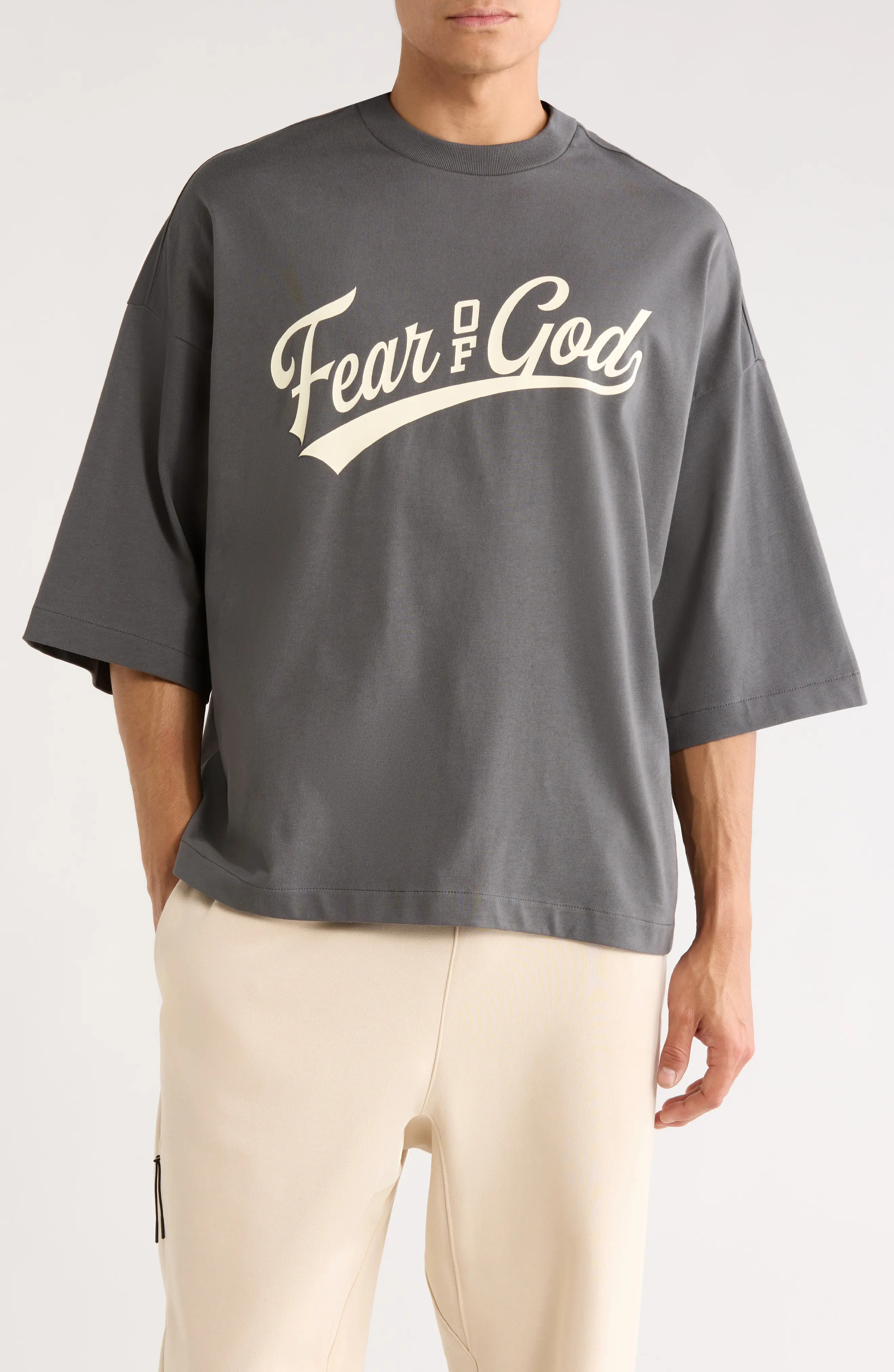 Fear of God Essentials Merch Logo Graphic Cotton T-Shirt (Men) | Nordstrom | Nordstrom