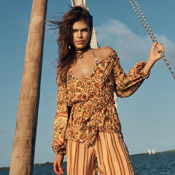 Impala Lily Tie Blouse | Spell Designs (USA)