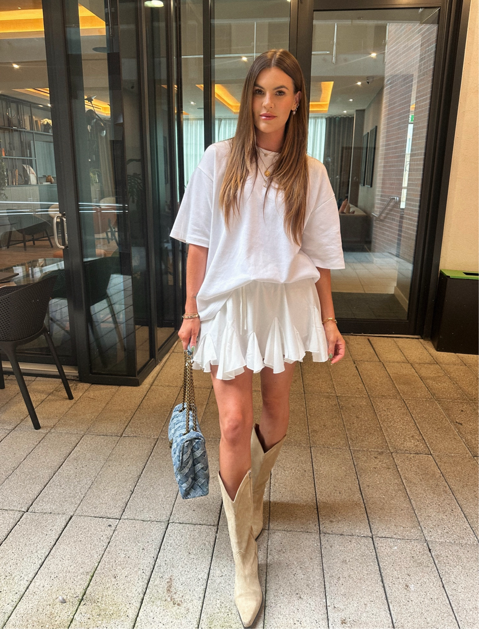 Cowboy boots & skirts 👏🏽✨

#LTKuk #LTKautumn #LTKstyletip