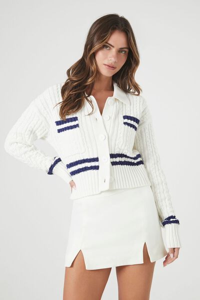 Striped Cardigan Sweater | Forever 21 (US)