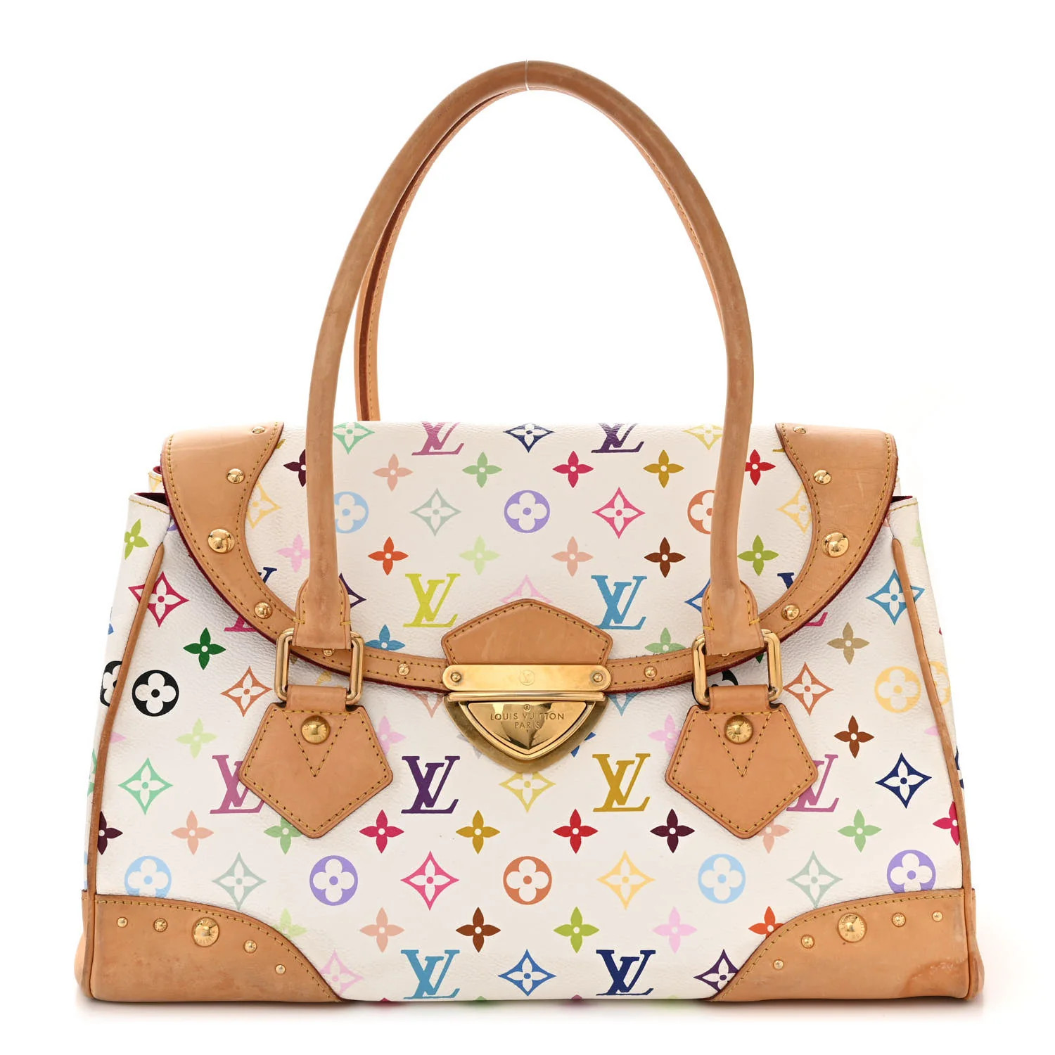 Monogram Multicolor Beverly GM White | FASHIONPHILE (US)
